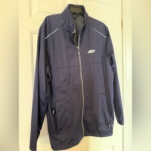 ARRI Navy Mens Reflective Windbreaker Jacket Arriflex Camera & Lighting XL Logo